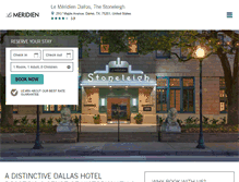 Tablet Screenshot of lemeridiendallasstoneleigh.com